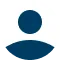Icone utilisateur bleue